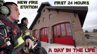 First 24 Hours in a New Fire Station  A Day in the Life [upl. by At44]