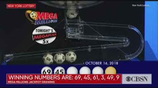 Mega Millions winning numbers drawn for 667M jackpot [upl. by Rosabella657]