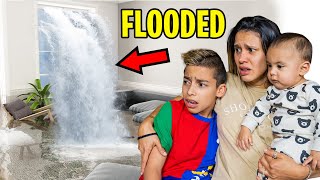 OUR HOUSE is FLOODED DEVASTATING  The Royalty Family [upl. by Lewison]