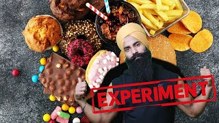 30 DAYS JUNK FOOD EXPERIMENT  EP 01 [upl. by Wheeler]