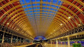 A Walk Around Londons Paddington Railway Station [upl. by Ynes601]