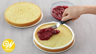 How to Assemble and Fill a Cake  Wilton [upl. by Milo]