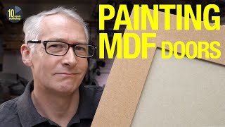 Painting MDF Doors video 407 [upl. by Aitnahc769]