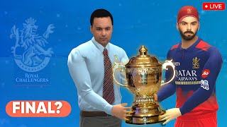 LIVE ROAD TO FINAL  RCPL AUCTION  RCB  REAL CRICKET 24 [upl. by Bronwen]