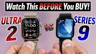 Apple Watch ULTRA 2 vs Series 9  ULTIMATE Comparison [upl. by Yerggoeg]