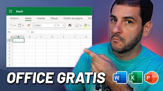 Microsoft Office completamente GRATUITO  100 LEGAL [upl. by Aihsrop884]