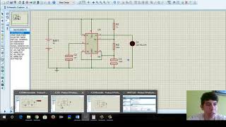 Simulación proteus  Timer 555 astable monoestable biastabe [upl. by Sawyor]