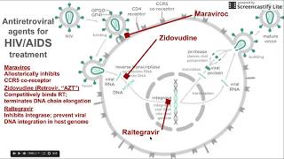 Antiretroviral agents for HIV  AIDS treatment [upl. by Ssalguod]