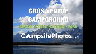 Gros Ventre Campground Grand Teton National Park Wyoming [upl. by Lytle157]