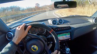 2020 Lotus Evora GT POV Review  Binaural Audio [upl. by Suruat629]