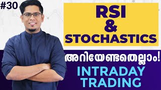 RSI amp Stochastics Indicator Strategy for Profits in Intraday Trading  Learn Technical Analysis E 30 [upl. by Dougal]