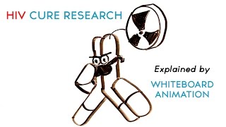 HIV Cure Research Radioimmunotherapy Explained by Whiteboard Animation [upl. by Shrier]