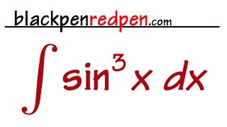 Integral of sin3x [upl. by Kcirdderf]