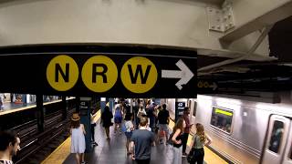 ⁴ᴷ The Busiest NYC Subway Station Times Square–42nd StreetPort Authority Bus Terminal [upl. by Maloy]