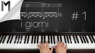 I Giorni  Piano Tutorial  Part 1  Ludovico Einaudi [upl. by Rossuck]