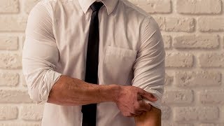 The Right Way To Roll Up Your Shirtsleeves [upl. by Essirahc]