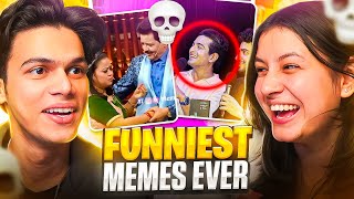 Funniest meme review ever  DANK memes  funny meme review with Kanika😂 [upl. by Nedlog]