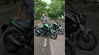 Modenas Dominar 400 UG Stock Exhaust Sound [upl. by Onitnas]