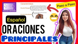 ✅​ORACIONES Principales y Secundarias  𝙚𝙣 1 𝙢𝙞𝙣𝙪𝙩𝙤 😎​🫵​💯​ Español [upl. by Enaira]