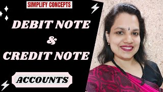 Debit Note amp Credit Note  Meaning amp Concept  Dr Shuchi [upl. by Gerianna]