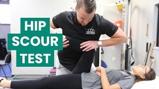 Hip Scour Test [upl. by Gnaht]