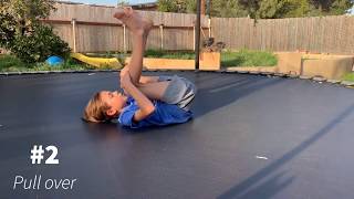 3 beginner trampoline tricks Easy [upl. by Wheaton]