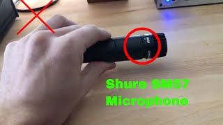 ✅ How To Use Shure SM57 Microphone Review [upl. by Inaleon]