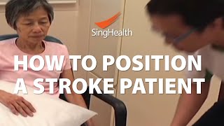 How To Position A Stroke Patient [upl. by Noremac]