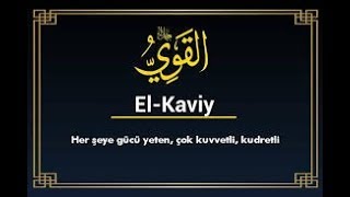 ELKAVİYY Esması Ve Zikrinin Faydaları  Kayıp Dualar [upl. by Chader396]