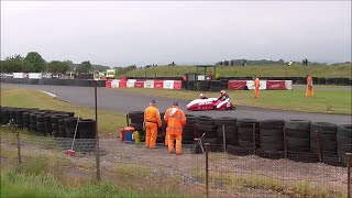 Darley Moor  Sidecars  Race 1  20th June 2021 [upl. by Ydnat60]