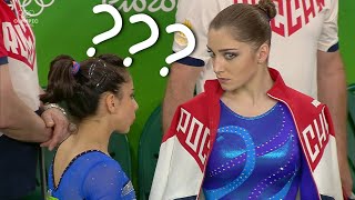 aliya mustafina being iconic for 9 minutes straight [upl. by Lajes]