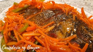 ESCABECHE  HOW TO COOK ESCABECHE TILAPIA ESCABECHE RECIPE [upl. by Barcot]