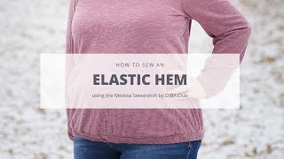 How to Sew an Elastic Hem [upl. by Micky]