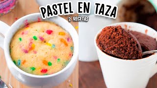 Pastel en una taza sin horno en 1 minuto  mug cake de oreo y chocolate  Tutoriales Belen [upl. by Aihsat49]