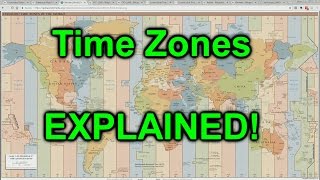 World Time Zones EXPLAINED [upl. by Odnam501]