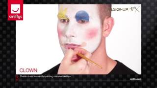 Male Clown Makeup Tutorial [upl. by Eelnayr]