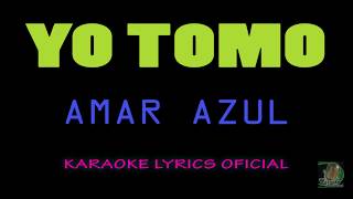 YO TOMO  AMAR AZUL  Ariel Aqueveque  Karaokes Chile TV Karaoke Oficial [upl. by Greerson210]