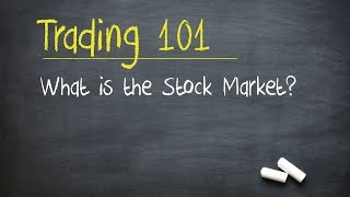 Trading 101 What is the Stock Market [upl. by Broddie]