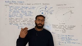 Bohrs atomic Model  Main postulates  11th class chemistry  chno5 [upl. by Bum41]