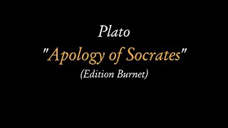 Apology of Socrates by Plato reconstructed Ancient Greek pronunciation [upl. by Annayehc316]