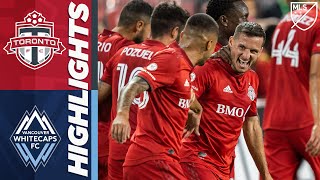 Toronto FC vs Vancouver Whitecaps FC  August 18 2020  MLS Highlights [upl. by Marinelli655]