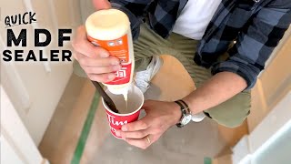 Do THIS Before Painting MDF How To Seal MDF Edges [upl. by Dam]