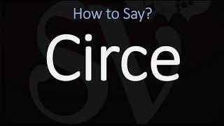 How to Pronounce Circe CORRECTLY [upl. by Oiralih256]