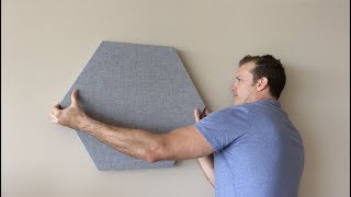 Acoustic Panels Installation Instructions  Acoustic Design Works [upl. by Yelkao244]