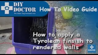 How to apply a Tyrolean Finish [upl. by Chapnick536]