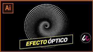 Cómo hacer un EFECTO ÓPTICO en Illustrator [upl. by Eneres651]