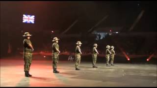 British Gurkha Army khukuri Dance in US Virginia [upl. by Gassman]