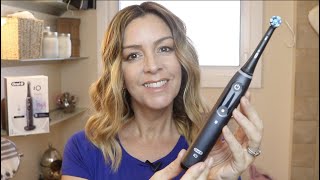 Oral B iO smart electric toothbrush review [upl. by Esdnyl900]