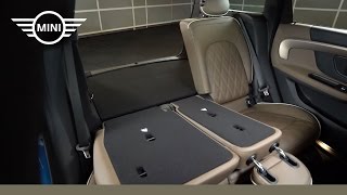 MINI USA  MINI Countryman  Rear Seats [upl. by Grannie]