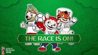 2018 FIFA World Cup Official Mascot isZabivaka [upl. by Atreb]